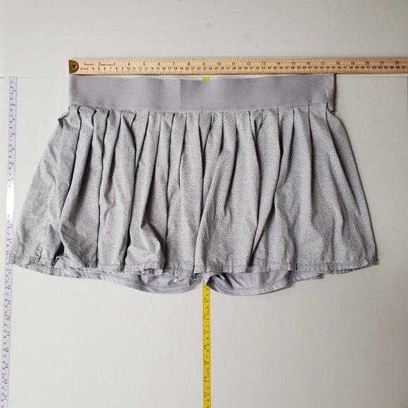 Kyodan Womens Athletic Pleated Skort Light Gray Size XL Tennis Athleisure Casual - Picture 3 of 8